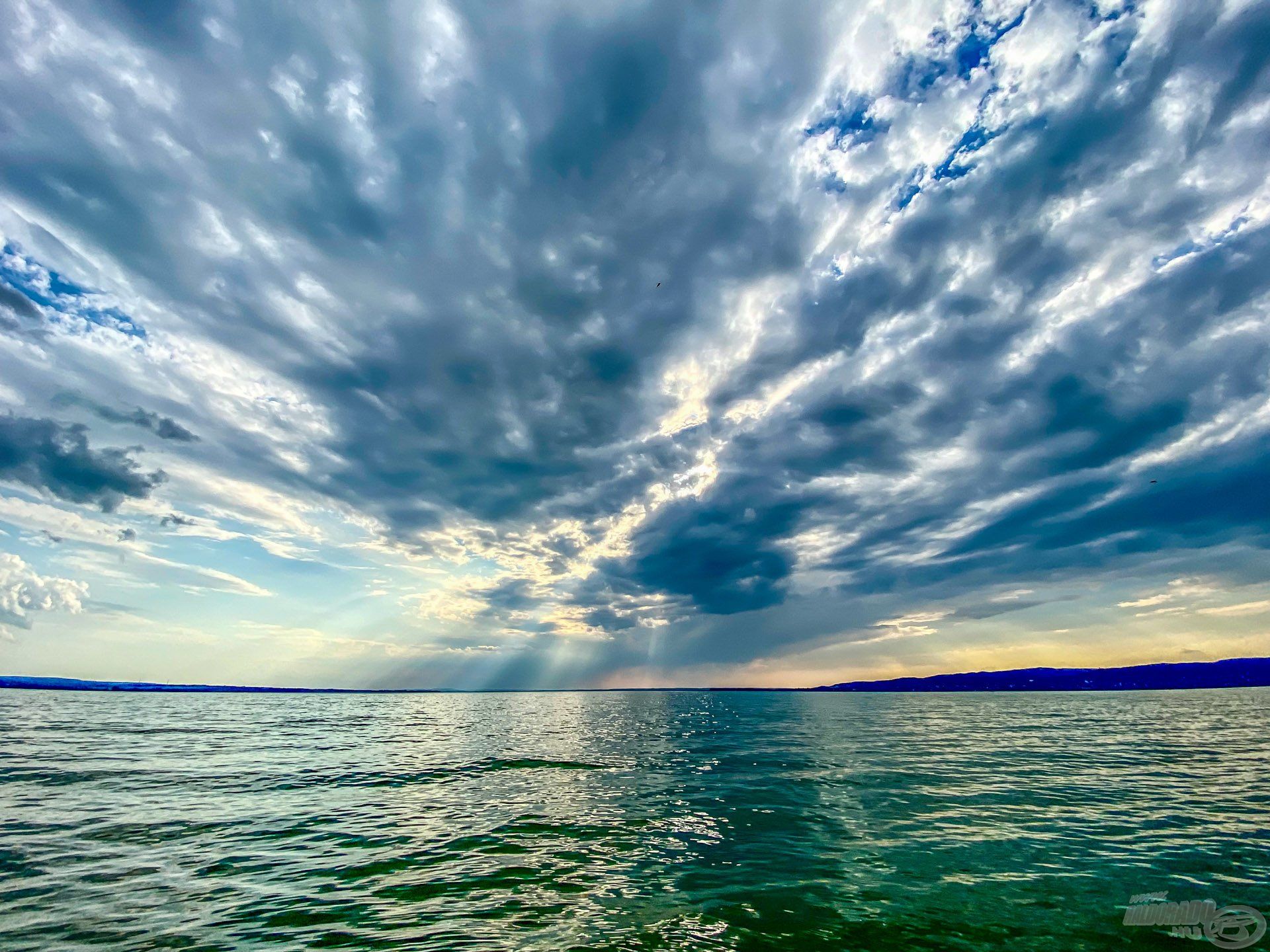 Másnap még tartogatott a Balaton egy kis élményt