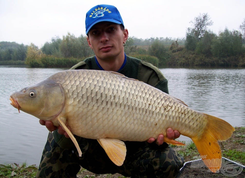 Gábor első matchbotos pontya, kezdésnek nem is rossz! :)