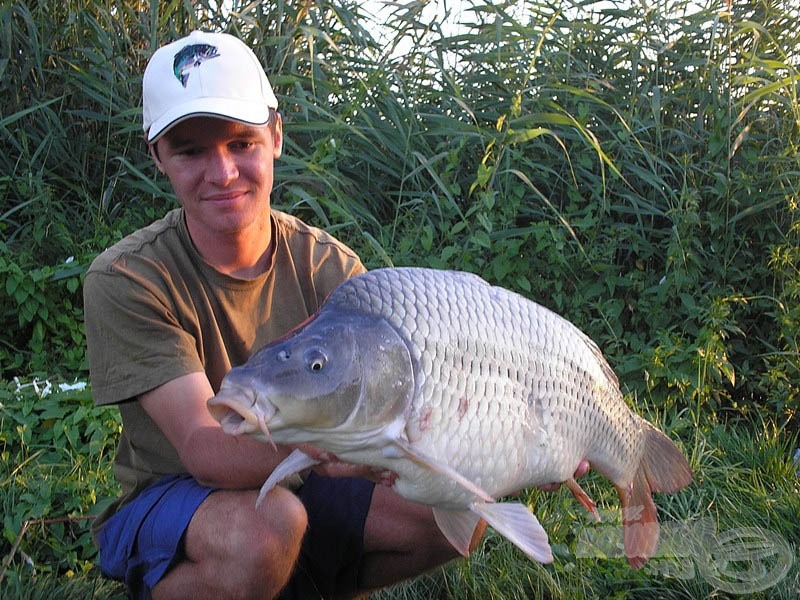 Ő volt az első széki-tavi pontyom, súlya 6,4 kg