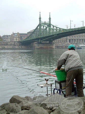 A főváros szívében kinek jutna eszébe horgászni?