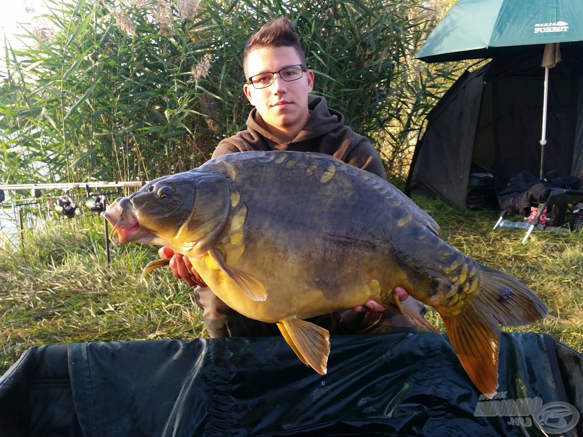 Életem eddigi legnagyobb pontya, 15,32 kg