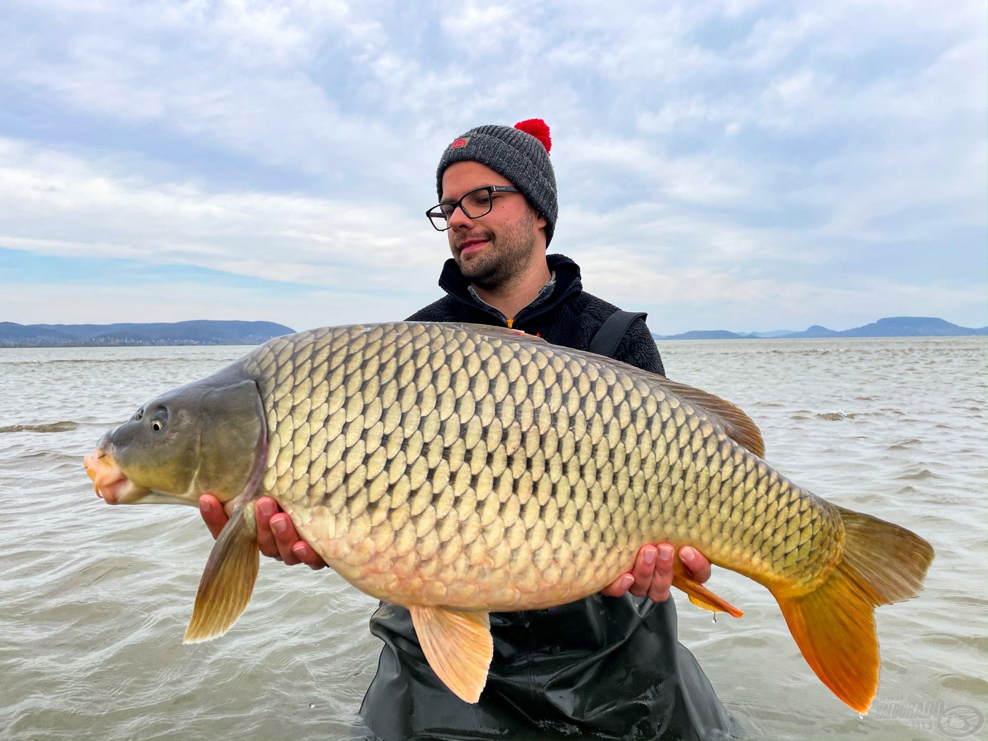 Pakolás közben az utolsó botomat sem kellett hal nélkül kivennem. Tökéletes búcsú. Viszlát, Balaton!