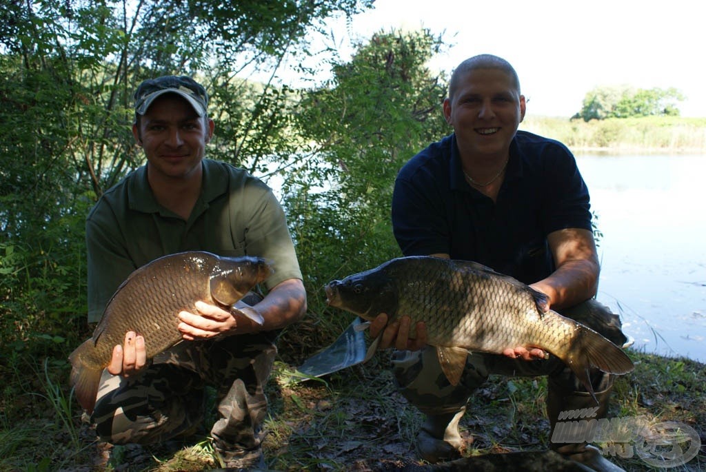 A mezőberényi zsaruk (Police Carp Team) is hajráztak a végén