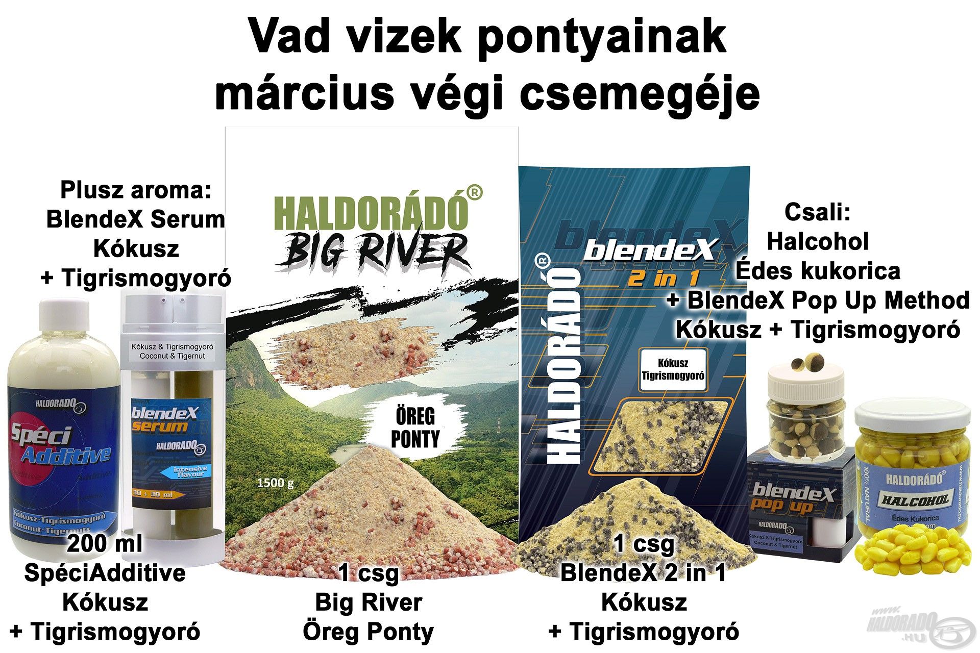 Vad vizek pontyainak március végi csemegéje