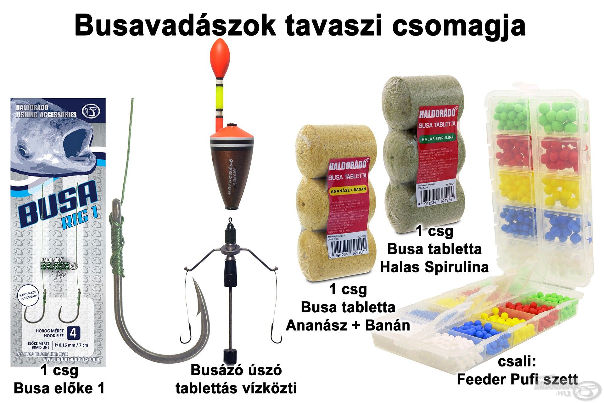 Busavadászok tavaszi csomagja