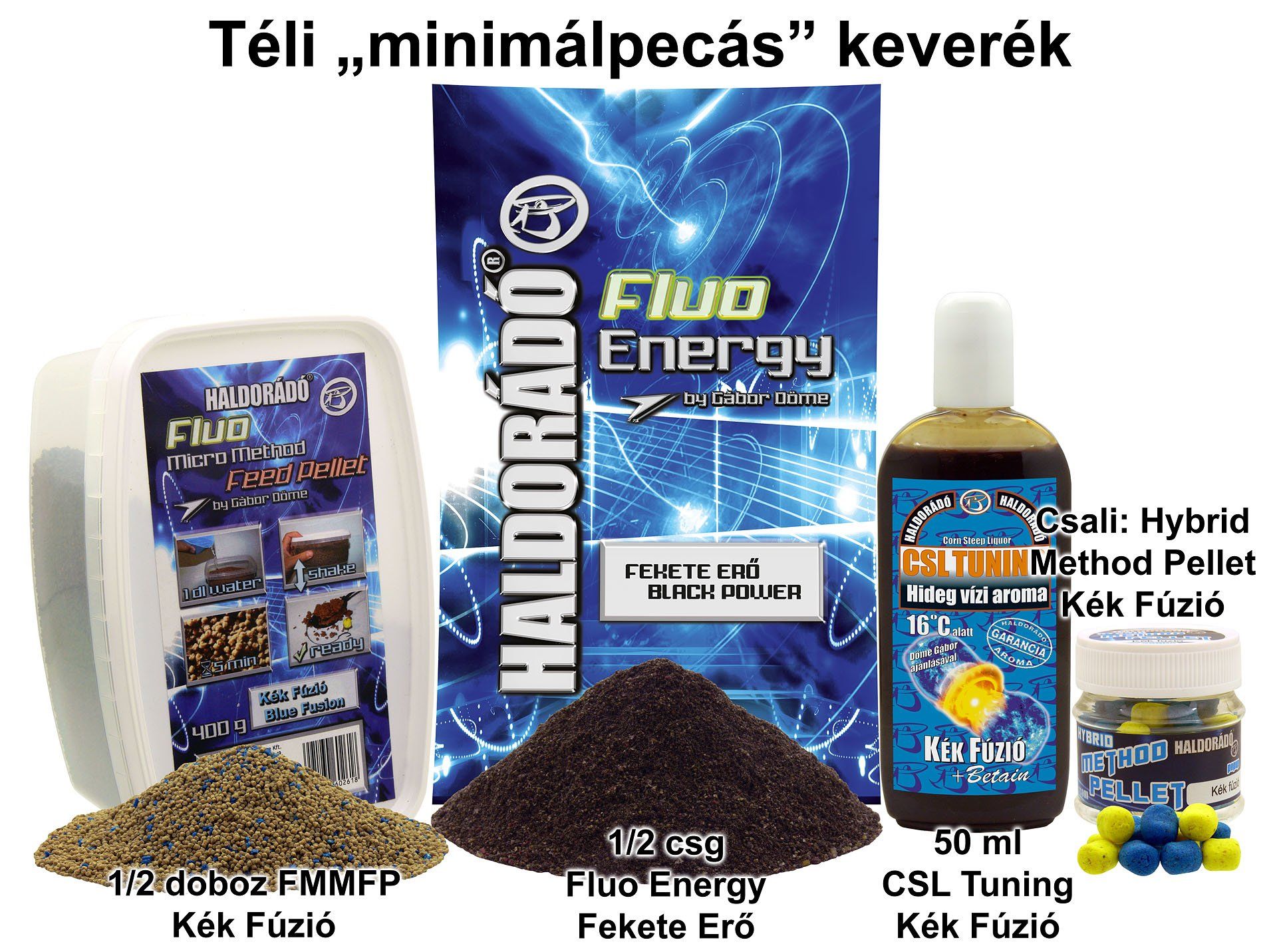 Téli „minimálpecás” keverék