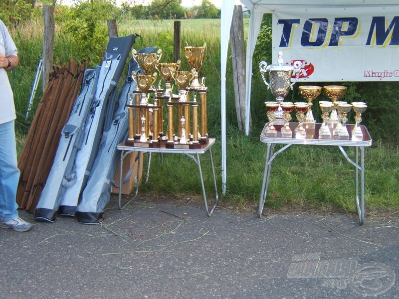 A 2008. évi verseny díjai