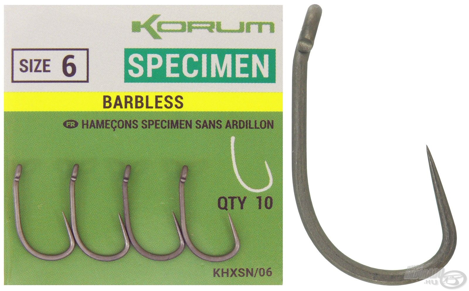 Korum Xpert Specimen Barbless