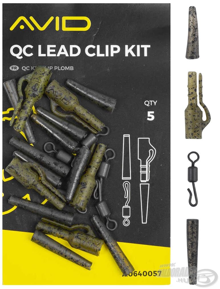 Avid Carp QC Lead Clip Kit