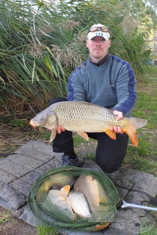 Dávid rutinos versenyző, aki mellé most a szerencsés sorsolás is odaállt