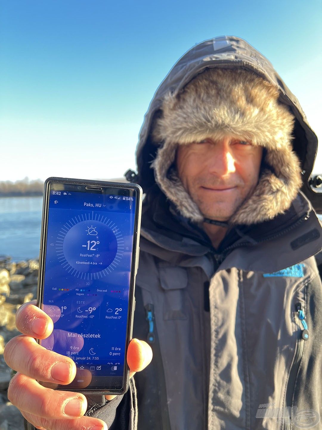 Ekkor volt a leghidegebb is, -12 Celsius-fokra ébredtünk