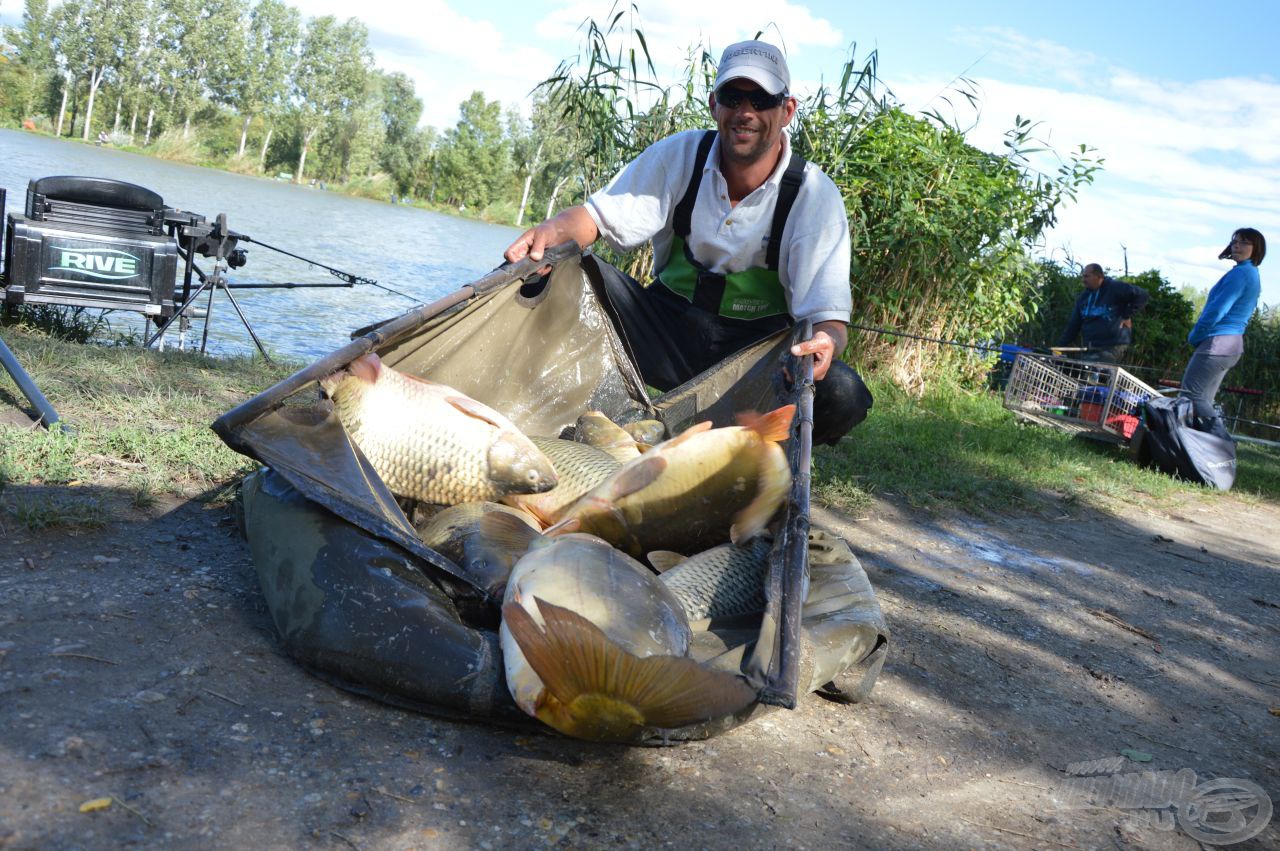 Zsittnyán Tamás 40 kg feletti fogása