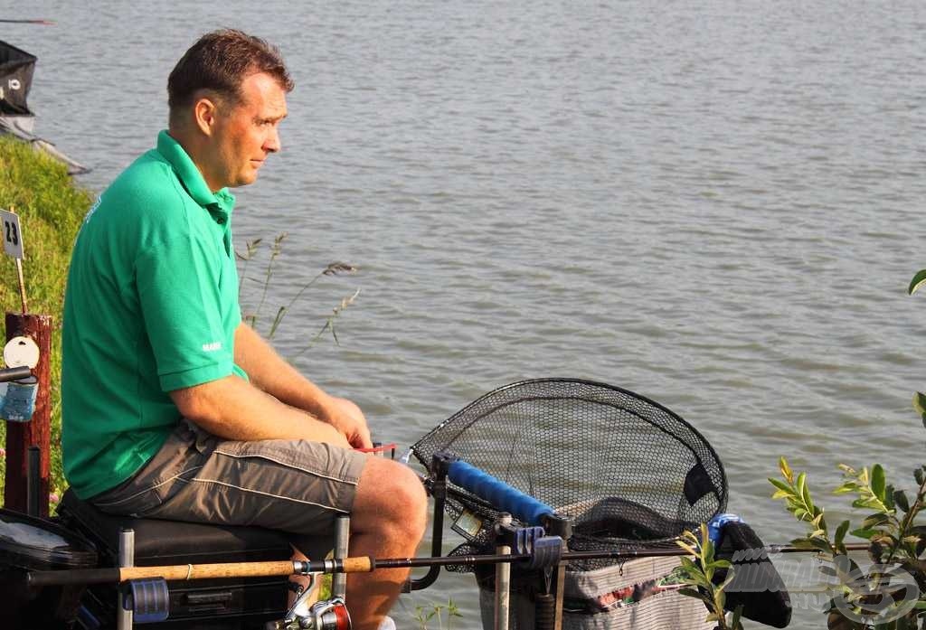 Gábeli Péter precíz horgászattal nyerte meg az úszós „D” szektort