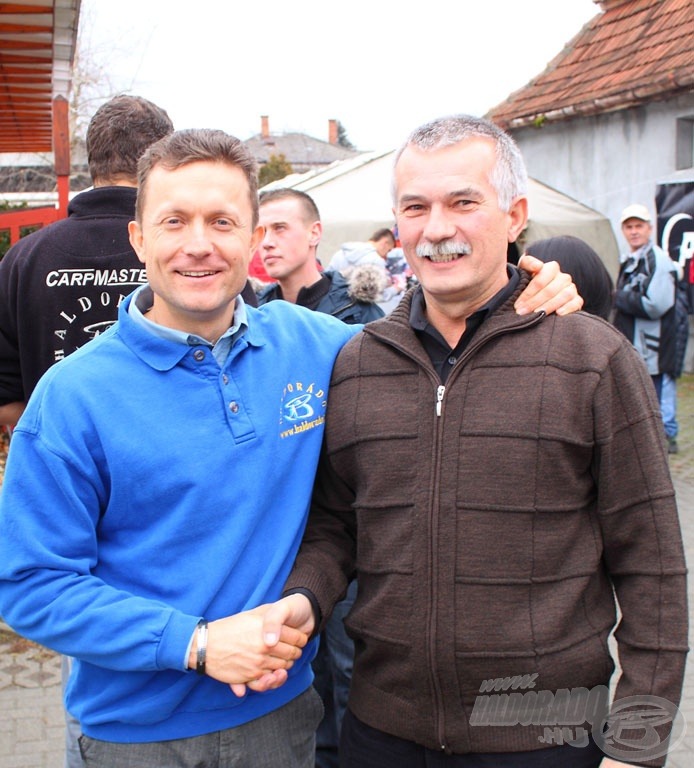 Vígh József barátunk is megtisztelte a rendezvényt Szlovákiából