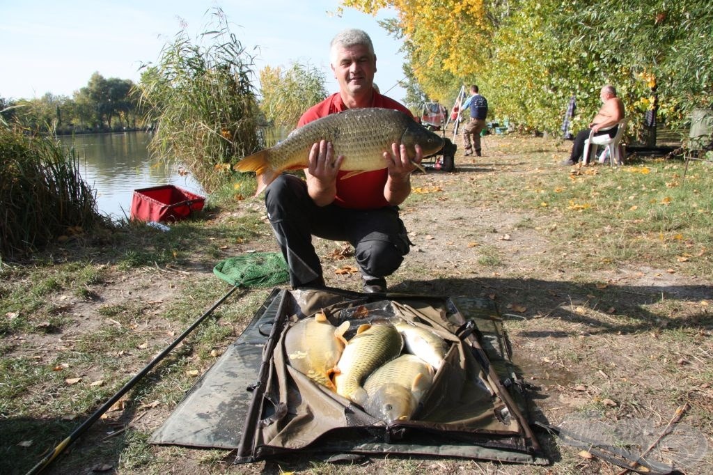 Világi Zoltán most 26 kg felett fogott