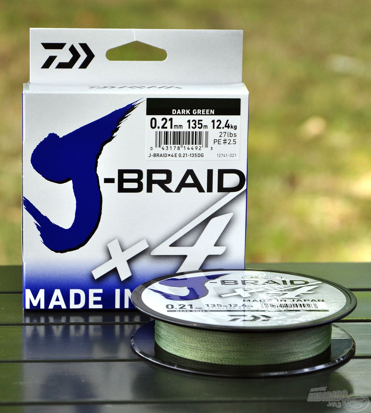 A J-Braid X4E a Daiwa új, nagy teljesítményű fonott zsinórja