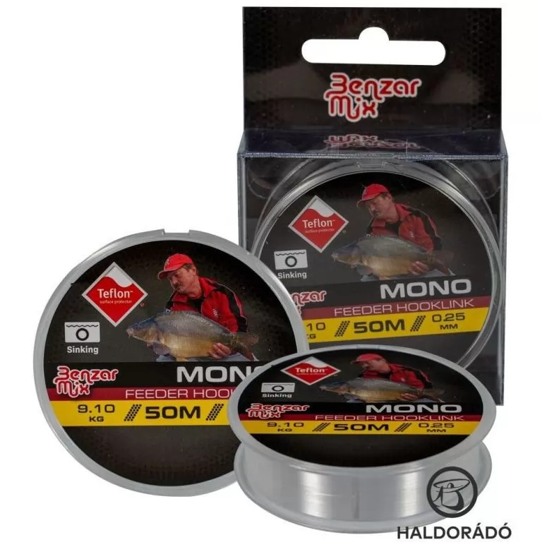 Benzar Mix Mono Feeder Hooklink 50 m - 0,18 mm / 1