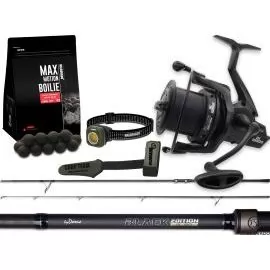 BLACK EDITION 3 Távdobó nagypontyos szett