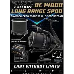 BLACK EDITION BC 14000 Long Range SPOD Távdobó orsó pótdobbal, díszdobozban termék kép