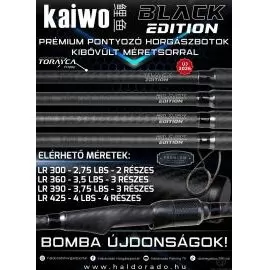 BLACK EDITION Kaiwo LR 360 3,5 Lbs távdobó horgászbot 150 méterig
