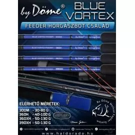 By Döme BLUE VORTEX Feeder 360H univerzális feeder horgászbot termék kép