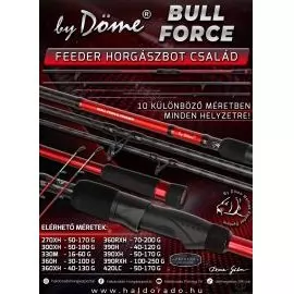 By Döme BULL FORCE Feeder 360H univerzális feeder horgászbot termék kép