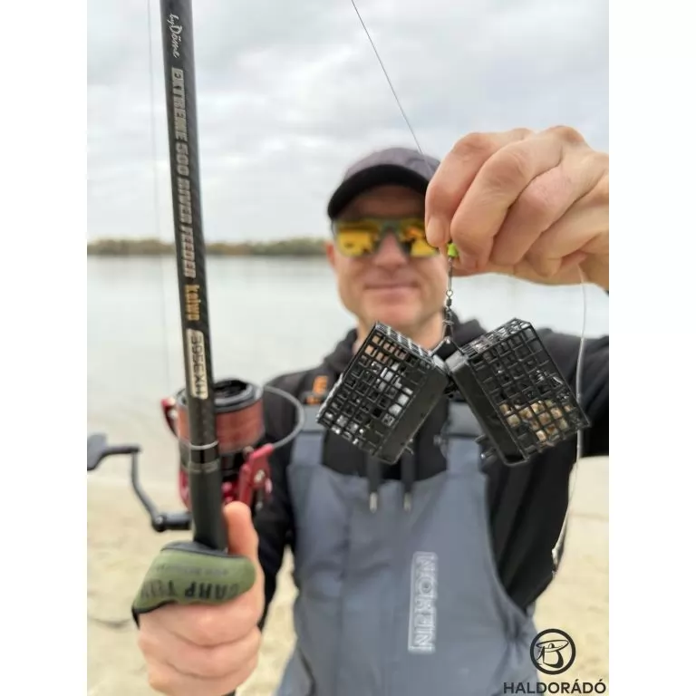 By Döme EXTREME 500 River Kaiwo Feeder 300EXH - brutál erős és rugalmas TOP folyóvízi feederbot / 22