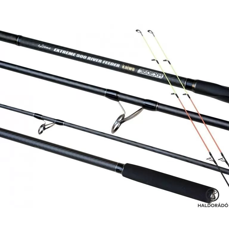 By Döme EXTREME 500 River Kaiwo Feeder 360EXH - brutál erős és rugalmas TOP folyóvízi feederbot / 2