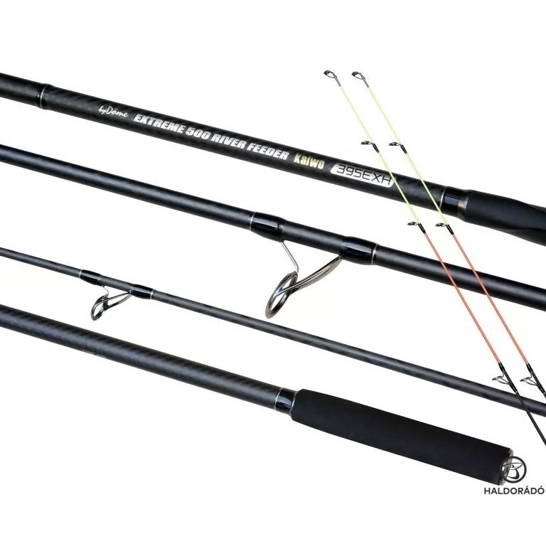 By Döme EXTREME 500 River Kaiwo Feeder 395EXH - brutál erős és rugalmas TOP folyóvízi feederbot / 2