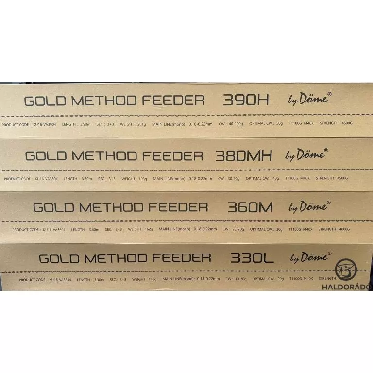 By Döme Kaiwo Gold Method Feeder 380MH horgászbot / 14