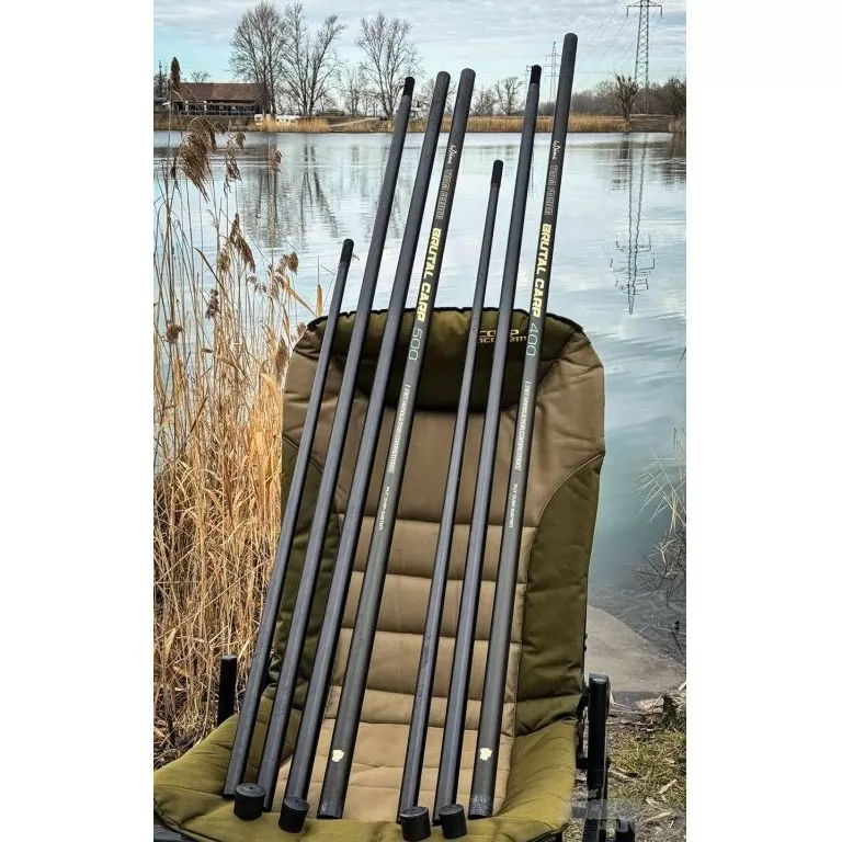 By Döme TEAM FEEDER Brutal Carp rakós merítőnyél 5 m / 16