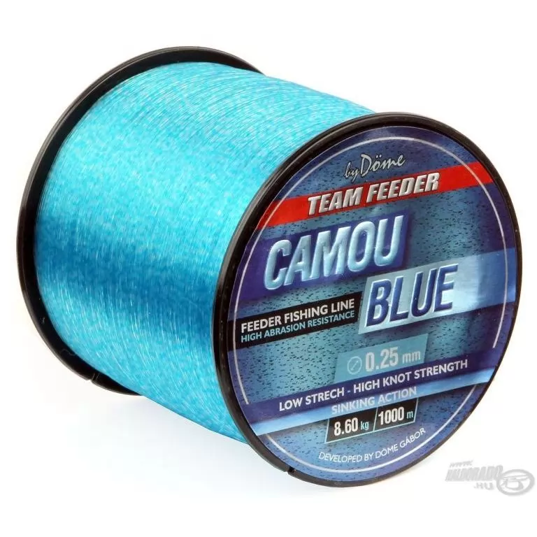 By Döme TEAM FEEDER Camou Blue Line 1000 m - 0,35 mm / 1