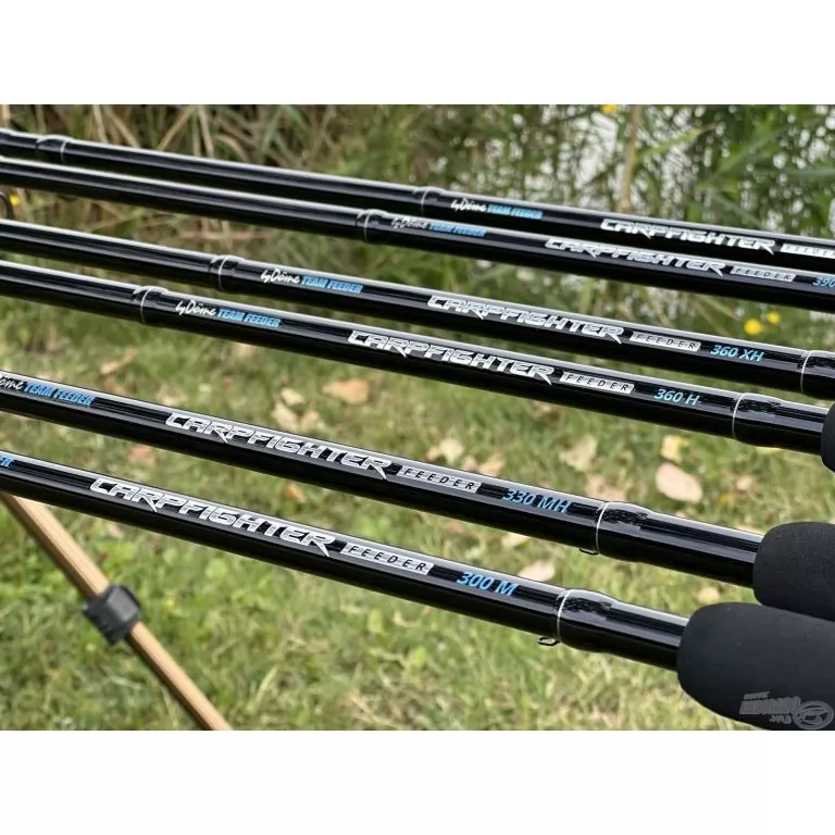 By Döme TEAM FEEDER Carp Fighter Feeder 360H horgászbot + Dobókesztyű ujj / 9