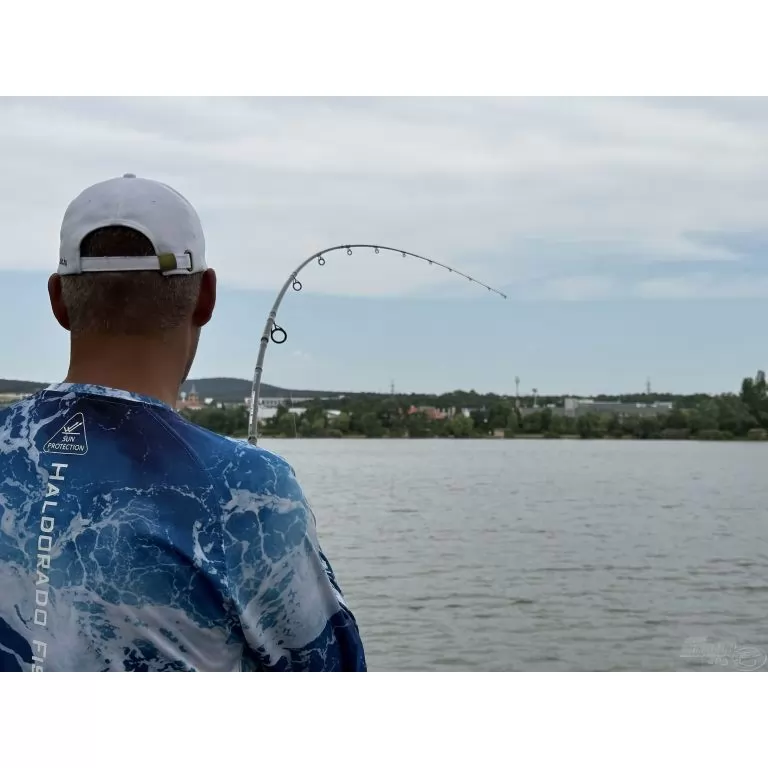 By Döme TEAM FEEDER Carp Fighter Feeder 360H horgászbot + Dobókesztyű ujj / 19
