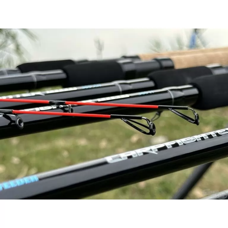 By Döme TEAM FEEDER Carp Fighter Feeder 390H horgászbot + Dobókesztyű ujj / 15