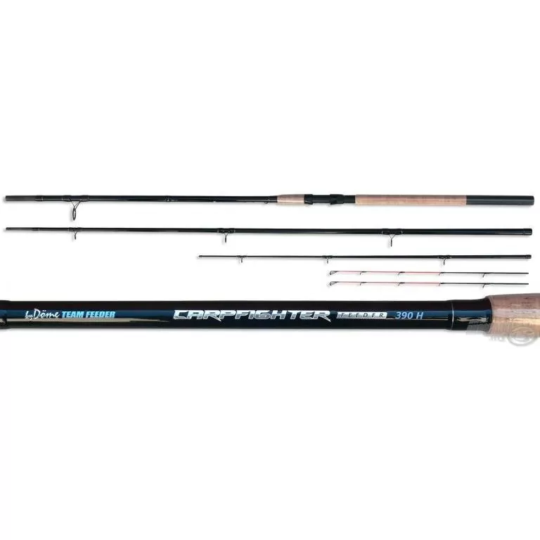 By Döme TEAM FEEDER Carp Fighter Feeder 390H horgászbot / 2