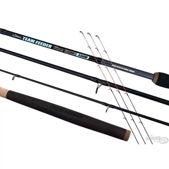 By Döme TEAM FEEDER Fine Max 330L horgászbot + Dobókesztyű ujj