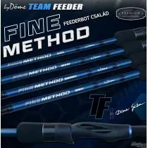By Döme TEAM FEEDER Fine Method Feeder 360M horgászbot + Dobókesztyű ujj