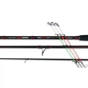 By Döme TEAM FEEDER Power Fighter Feeder 360XXH horgászbot + Dobókesztyű ujj