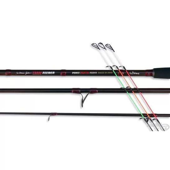 By Döme TEAM FEEDER Power Fighter Feeder 360XXH horgászbot + Dobókesztyű ujj