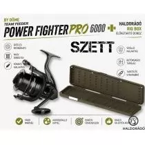 By Döme TEAM FEEDER Power Fighter Pro 6000 orsó + Feeder előketartó doboz