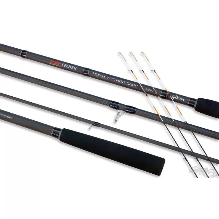 By Döme TEAM FEEDER Royal Method Carp 360M horgászbot + Dobókesztyű ujj / 1