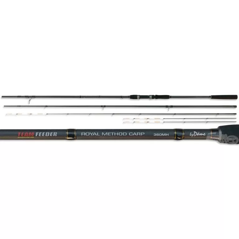 By Döme TEAM FEEDER Royal Method Carp 360MH horgászbot + Dobókesztyű ujj / 2