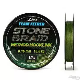 By Döme TEAM FEEDER Stone Braid Green 0,08 mm