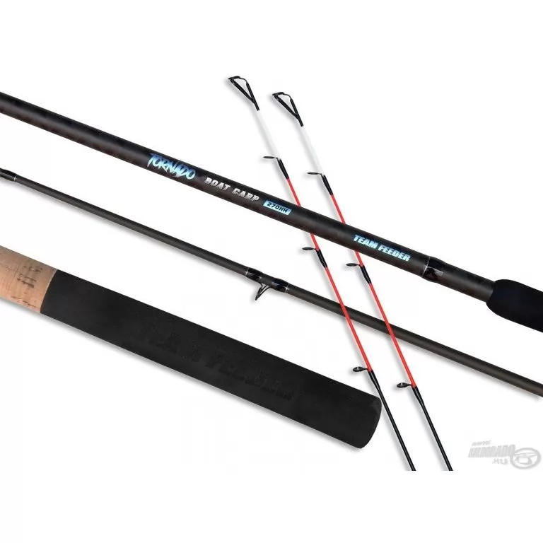 By Döme TEAM FEEDER Tornado Boat Carp 270XH horgászbot + Dobókesztyű ujj / 1