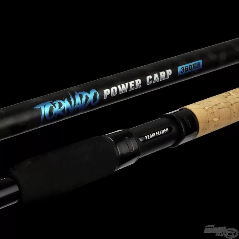 By Döme TEAM FEEDER Tornado Power Carp 360XH horgászbot + Dobókesztyű ujj / 9