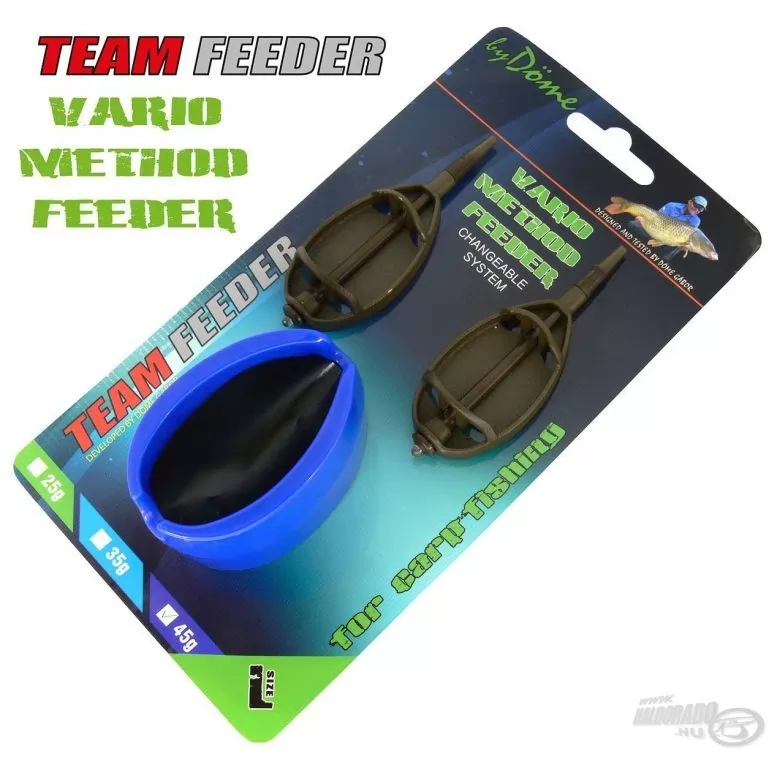 By Döme TEAM FEEDER Vario Method Feeder kosár szett L 45 g By Döme TEAM FEEDER Vario Method Feeder kosár szett L 45 g