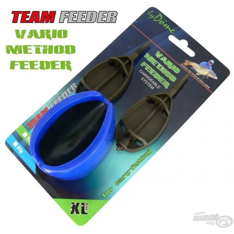 By Döme TEAM FEEDER Vario Method Feeder kosár szett XL 65 g / 1