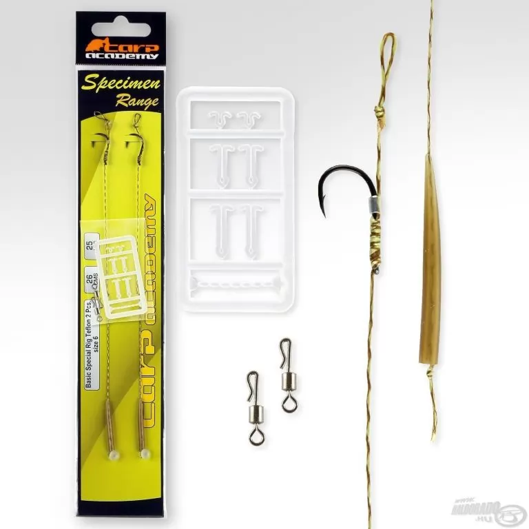 CARP ACADEMY Basic Special Rig Teflon - 2 / 25 Lbs / 1