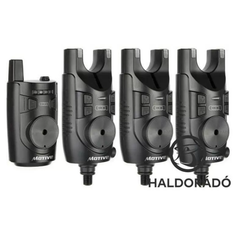 CARP ACADEMY Motive elektromos kapásjelző készlet 3+1 darabos / 1